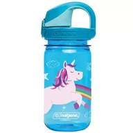 Shakery i bidony sportowe - Butelka NALGENE OTF Kids Sustain 0.35L blue unicorn - miniaturka - grafika 1