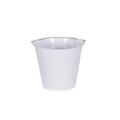 Miotły, szufle, mopy - Wiadro emaliowane białe 7l Rim Kowalczyk - miniaturka - grafika 1