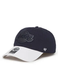 47 Brand Czapka z daszkiem Los Angeles Lakers Tommy Hilfiger Courtside '47 Clean Up THCCU174GWL Granatowy - Czapki męskie - miniaturka - grafika 1