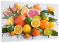 Obrazy i zdjęcia na płótnie - Allboards Obraz szklany CYTRUSY POMARAŃCZA LIMONKA 90x60cm ozdobna szklana tablica magnetyczna TS96_40016 - miniaturka - grafika 1