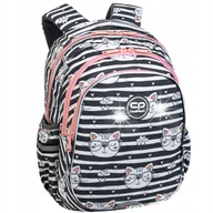 Plecaki szkolne i tornistry - PLECAK SZKOLNY TORNISTER KOT Z KOTKIEM KLASA 1 3 - miniaturka - grafika 1