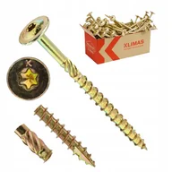 Wkręty - Wkręty Ciesielskie Do Drewna Talerzowe 10X180 Torx - miniaturka - grafika 1