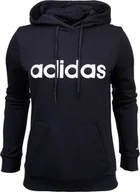 Bluzy damskie - Adidas Bluza damska adidas Essentials Hoodie granatowa H07797 M - miniaturka - grafika 1