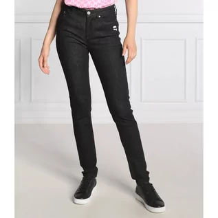 Spodnie damskie - Karl Lagerfeld Jeansy IKONIK | Skinny fit - grafika 1
