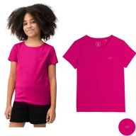Koszulki dla dziewczynek - KOSZULKA DZIEWCZĘCA 4F T-SHIRT BAWEŁNA KOSZULKA DZIEWCZĘCA 4F T-SHIRT BAWEŁNA 152 - miniaturka - grafika 1
