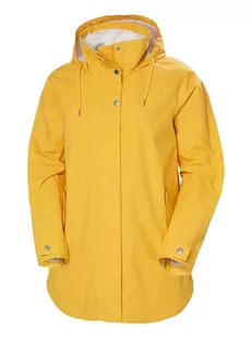 Helly Hansen Płaszcz przeciwdeszczowy "Valentia" w kolorze żółtym - Kurtki i kamizelki sportowe damskie - miniaturka - grafika 1