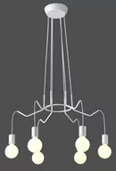 Lampy sufitowe - Candellux BASSO LAMPA WISZĄCA 6X40W E27 BIAŁY MATOWY - miniaturka - grafika 1