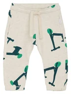 Spodenki dla niemowląt - Noppies Spodnie dresowe w kolorze kremowym - miniaturka - grafika 1