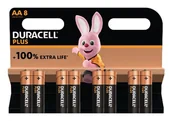 Baterie i akcesoria - Duracell Plus Jednorazowa bateria AA Alkaliczny - miniaturka - grafika 1