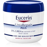 Balsamy i kremy do ciała - Eucerin UreaRepair PLUS krem do ciała do skóry suchej 5% Urea 450 ml - miniaturka - grafika 1