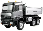 Modele zdalnie sterowane - Amewi Mercedes-Benz Arocs Kipper 6x6 1:14 RTR anthrazit - miniaturka - grafika 1