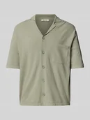 Koszule męskie - Koszula casualowa z listwą guzikową model ‘FRANKIE’ - miniaturka - grafika 1