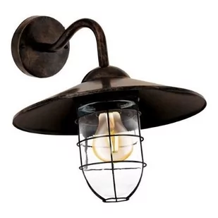 Eglo Lampa Kinkiet IP44 MELGOA miedź 94863 - Lampy ścienne - miniaturka - grafika 1
