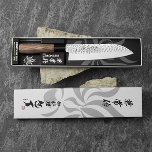 Kanetsune 950 DSR-1K6 Nóż Santoku 16,5 cm - Noże kuchenne - miniaturka - grafika 2