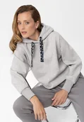 Bluzy damskie - Bluza z kapturem B-ROSI - miniaturka - grafika 1