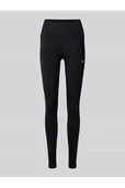 Legginsy - Leggins o kroju slim fit z nadrukiem z logo model 'Motion - Under Armour - miniaturka - grafika 1