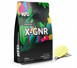 Kfd Premium X-Gainer smak lodów waniliowych 1000g - Odżywki białkowe - miniaturka - grafika 1