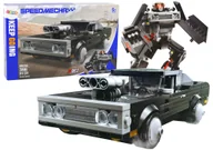 Roboty dla dzieci - ROBOT 2W1 KLOCKI KONSTRUKCYJNE POJAZD AUTO - miniaturka - grafika 1