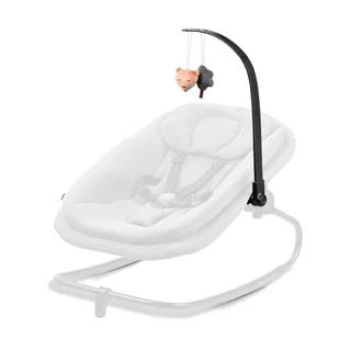 hauck Zabawka hamakowa dla niemowląt Highchair Bouncer (nie jest kompatybilna z innymi modelami), łuk do zabawy rozwija motorykę skrzypiący miś i drzewo grzechotki, regulowane, łatwe mocowanie - - Skoczki dla dzieci - miniaturka - grafika 1