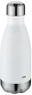 Butelki termiczne - Cilio Butelka termiczna 250 ml (biała) Elegante - miniaturka - grafika 1