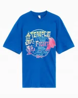 Koszulki męskie - REEBOK- T-SHIRT MĘSKI - RBK SF TEMPLE FIGHT TEE HU1701 - miniaturka - grafika 1