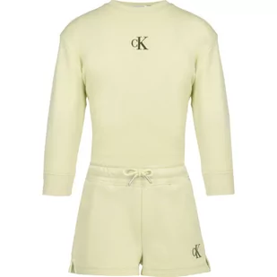 CALVIN KLEIN JEANS Komplet | Regular Fit - Dresy i komplety dla dziewczynek - miniaturka - grafika 1