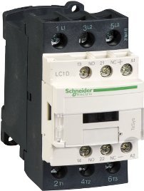 Schneider Electric Stycznik mocy I= 32A AC-3, styki pom. 1NC+1NO, nap. cewki 60 V DC LC1D32ND