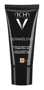 Vichy Dermablend Fluid korygujący 16 h trwałość SPF35 nr 35 Sand 30ml - Podkłady do twarzy - miniaturka - grafika 1