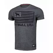 Odzież taktyczna i umundurowanie - Koszulka Pit Bull Custom Fit Pitbull USA '23 - Granatowy Melanż - miniaturka - grafika 1