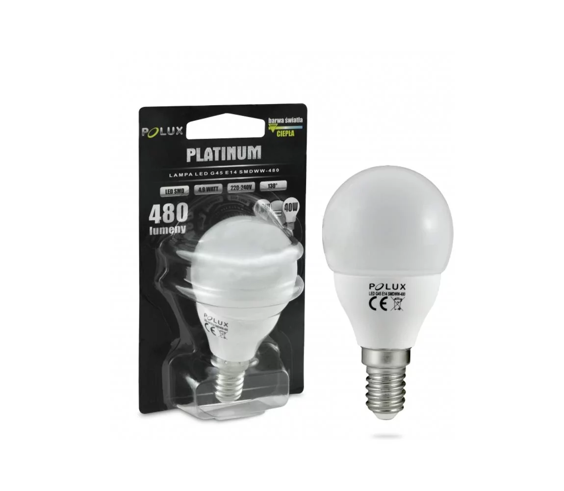 LED żarówka E14/4,9W/230V