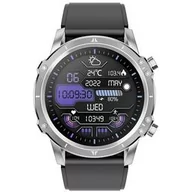 Smartwatch - Carneo Adventure HR+ 2nd gen. Czarny srebrna koperta - miniaturka - grafika 1