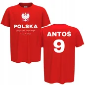 Piłka nożna - Koszulka dziecięca Piłkarska kibica piłkarza POLSKA Wpisz Swoje Imię i Nr - miniaturka - grafika 1