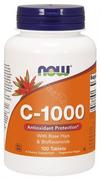 Witaminy i minerały - Now Foods NOW C-1000 With Rose Hips&Bioflavonoids 100tabs - miniaturka - grafika 1