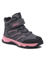Buty dla dziewczynek - Sprandi Trzewiki CP23-6042(IV)DZ Szary - miniaturka - grafika 1
