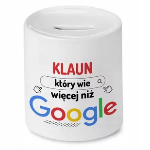 Skarbonka Dla Klauna na Urodziny na Prezent z Nadrukiem ze Zdjęciem - Skarbonki - miniaturka - grafika 1