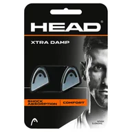 Tenis ziemny - Wibrastop Head  Xtra Damp Transparent Black (2 Pack) - miniaturka - grafika 1