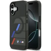 Etui i futerały do telefonów - Etui BMW M IML Metal Buttons Tricolor Lines MagSafe do Apple iPhone 17 Czarny - miniaturka - grafika 1
