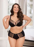Biustonosze - Biustonosz Luisse K441/1 Czarny (Rozmiar 95 H) - miniaturka - grafika 1