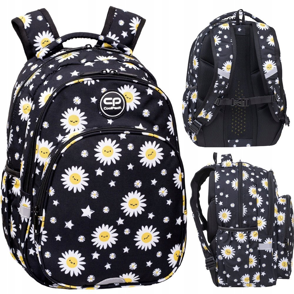 Coolpack, Plecak Base Plus - Daisy Black (F027817)