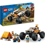 Klocki - LEGO City Przygody samochodem terenowym z napędem 4x4 60387 - miniaturka - grafika 1