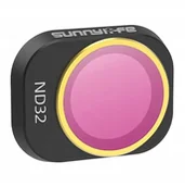 Akcesoria do drona - Filtr PeĺNy Szary Nd32 Ndx32 Do Drona Dji Mini 4 Pro + Futeraĺ‚ Sunnylife / N4P-Fi722-32 - miniaturka - grafika 1