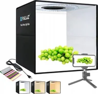 Inne akcesoria studyjne - Puluz Namiot bezcieniowy 40cm LED PU5041B - miniaturka - grafika 1