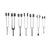 Urządzenia medyczne - Riester Stroik z ciężarkami-5160 Stroik C 64 Hz stalowy Stroik laryngologiczny z ciężarkami - miniaturka - grafika 1