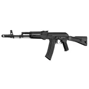 Karabiny ASG - Karabinek 6mm Lancer Tactical AK AEG KR103 Crosse Pleine Black - miniaturka - grafika 1