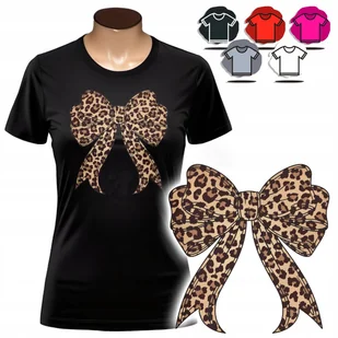 KOSZULKA DAMSKA Z NADRUKIEM T-SHIRT - WZÓR KOKARDKA PANTERKA PREZENT - XXL - Koszulki i topy damskie KOSZULKA DAMSKA Z NADRUKIEM T-SHIRT - WZÓR KOKARDKA PANTERKA PREZENT - XXL - Koszulki i topy damskie - miniaturka - grafika 1