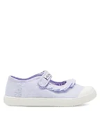 Buty dla dziewczynek - Nelli Blu Kapcie CA23119A Fioletowy - miniaturka - grafika 1