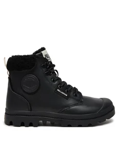Palladium Trapery 94380-008-M Czarny - Botki damskie - miniaturka - grafika 1