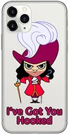 Etui i futerały do telefonów - ERT GROUP etui na telefon Apple Iphone 11 PRO, case oryginalny i oficjalnie licencjonowany przez Disney, wzór James Hook 001, optymalnie dopasowane, plecki z TPU częściowo przeźroczyste - miniaturka - grafika 1
