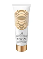 Balsamy i kremy do opalania - Sensai Protective Suncare Cream For Face 50+ - miniaturka - grafika 1