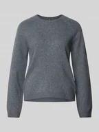 Swetry damskie - Sweter o kroju regular fit z raglanowymi rękawami model ‘BREE’ - miniaturka - grafika 1